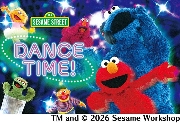 045_セサミストリート_セサミストリート ダンス・タイム！(カセット)